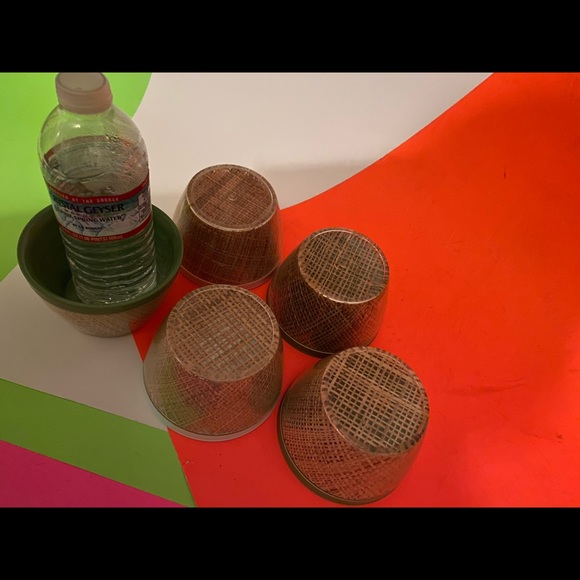 Vintage Raffiaware bowls - Picture 3 of 6